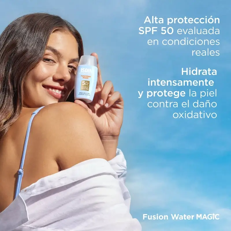 Isdin Fusion Water Magic Spf 50+ Fotoprotector 2 x 50 Ml - Image 4