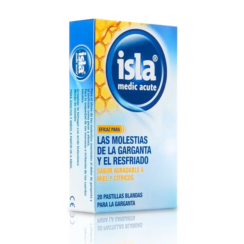 Isla Medic Acute Miel-Cítrico , 20 unidades