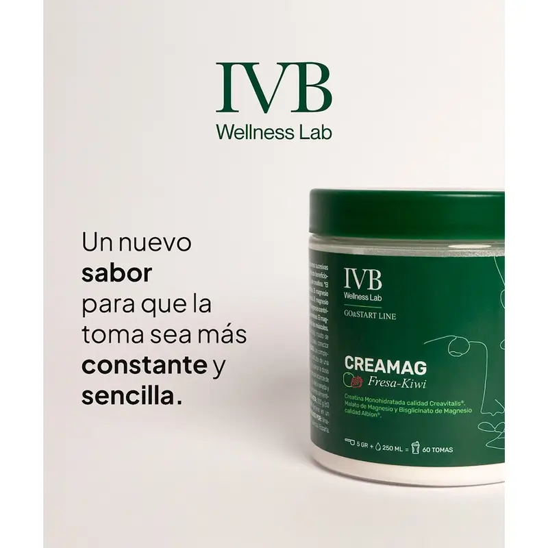 Ivb Wellness Lab Go&Start Line Creamag Sabor Fresa-Kiwi, 300 gr - Image 2