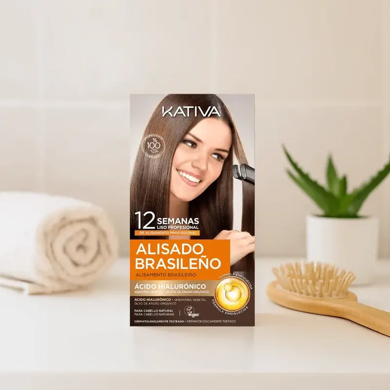 Kativa Kit Alisado De Keratina Con Ácido Hialurónico - Image 5