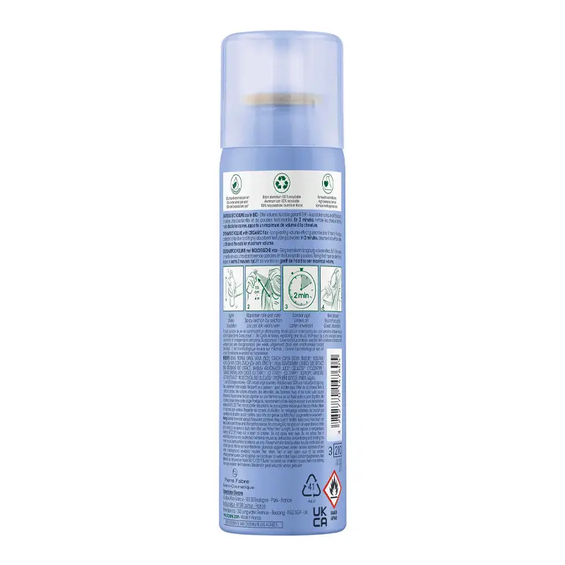 Klorane Champú Seco Al Lino Bio 150 ml - Image 2