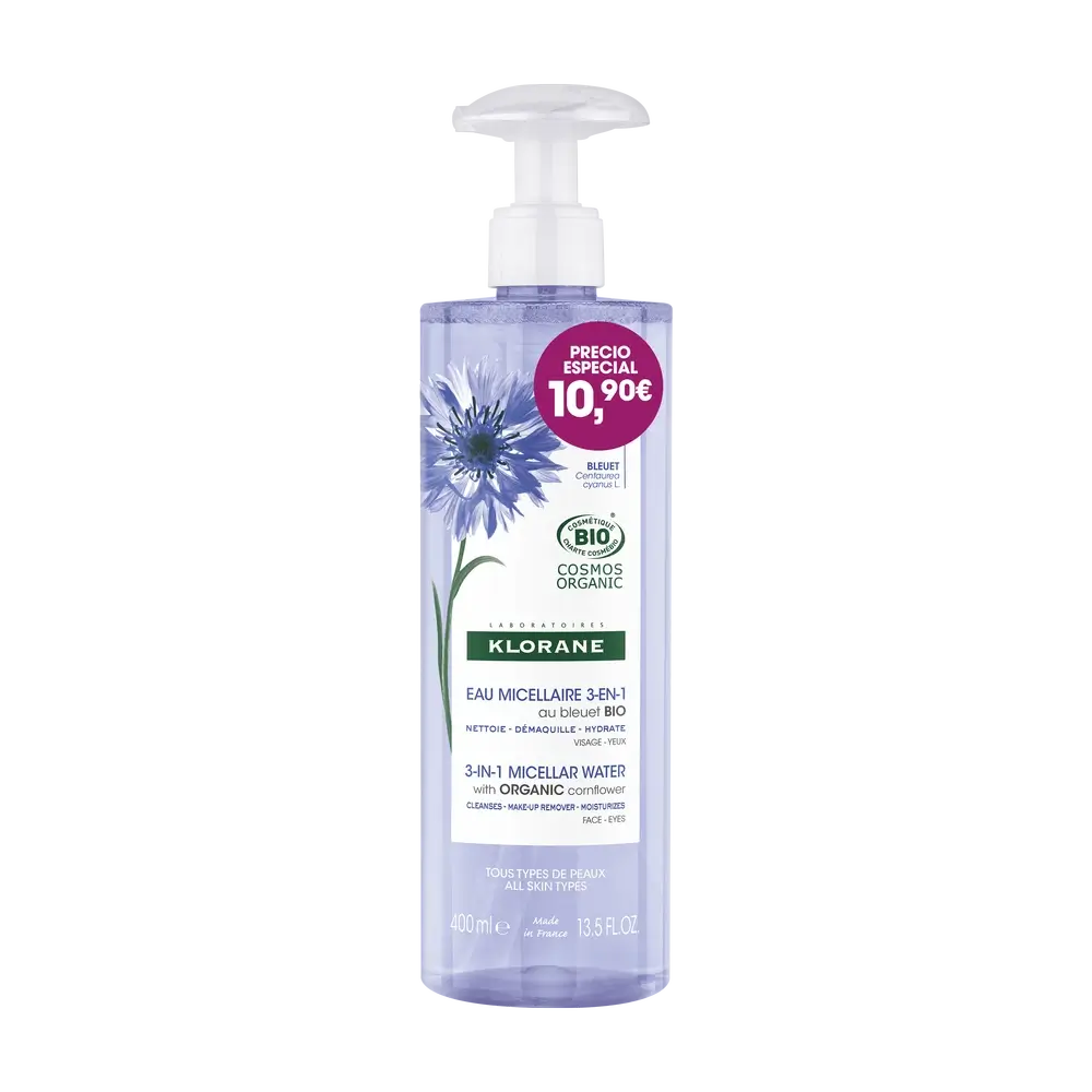 Klorane Kit Agua Micelar Aciano 400Ml