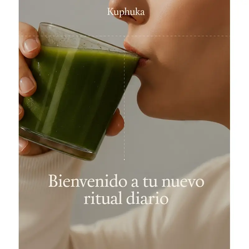 Kuphuka Greens Suplemento Nutricional 100% Natural Y Holistico Manzana Y Vainilla, 411 gr - Image 3