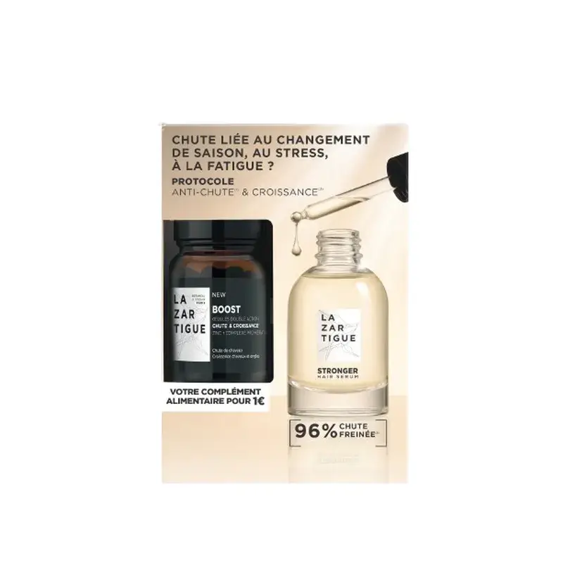 Lazartigue Pack Stronger + Boost Gratis, 2 unidades - Image 3