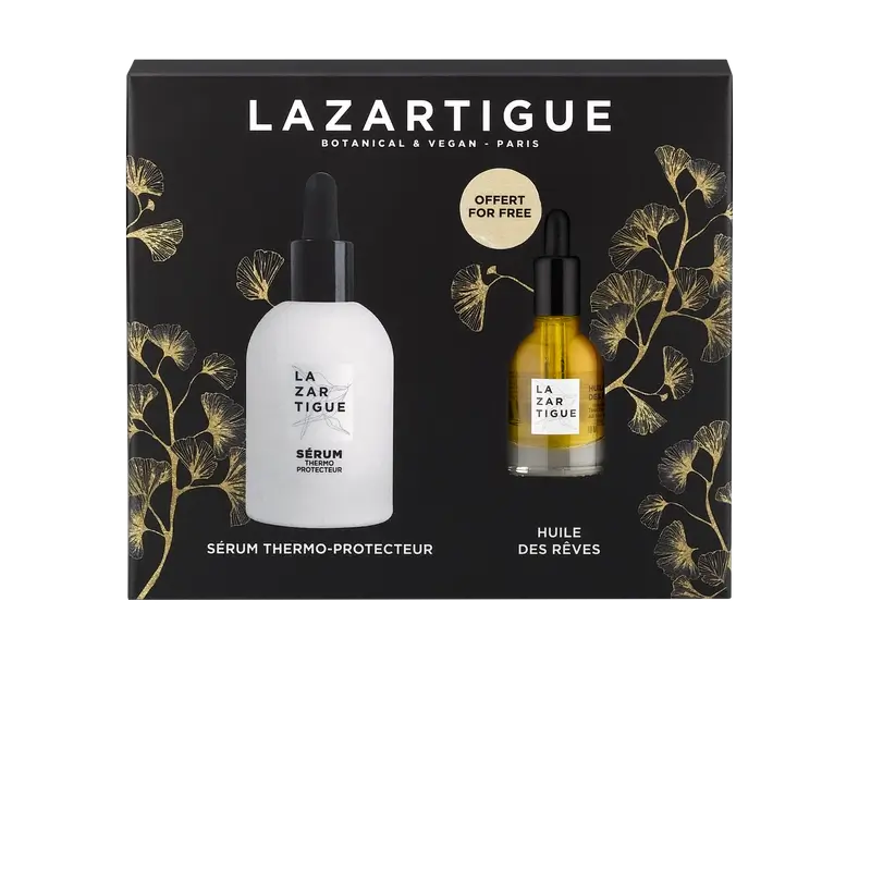 Lazartigue Set Navidad Serum Termoprotector + Aceite Seco Nutritivo , 2 unidades - Image 2
