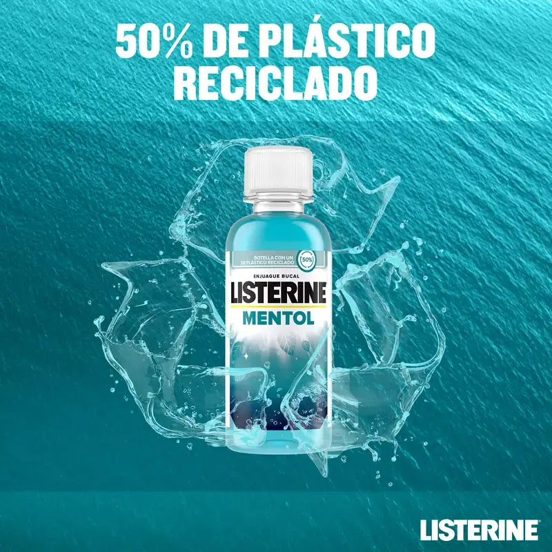Listerine, Enjuague Bucal Mentol, 95 ml - Image 5