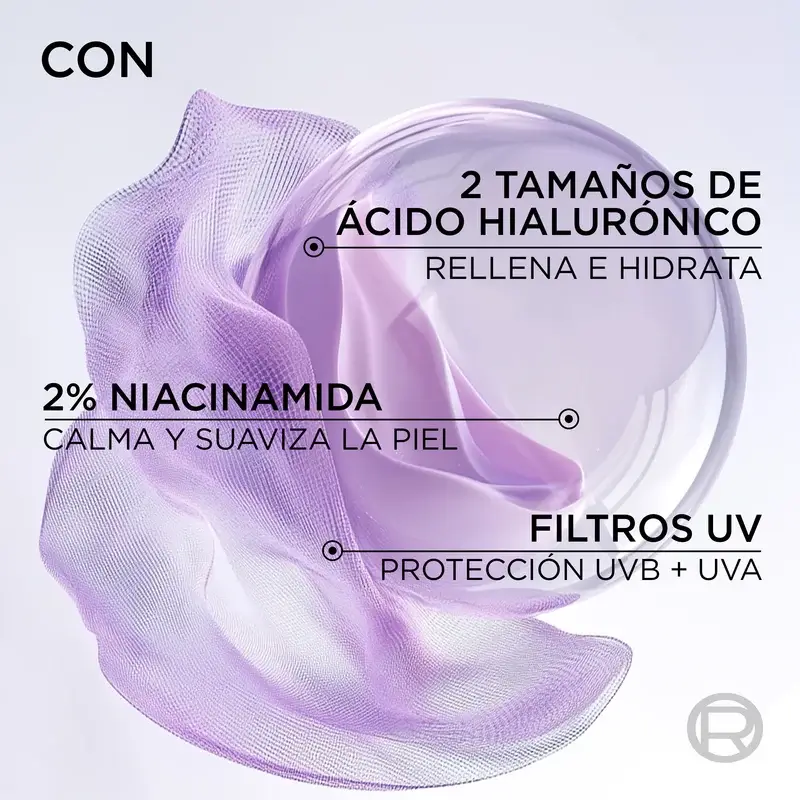 L'Oréal Paris L'Oréal Paris Revitalift Filler Aqua-Fluid Spf30 Rellenador, 40Ml - Image 6
