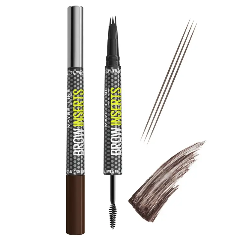 Maybelline New York Brow Insert Lapiz De Ceja, Deep Brown, 1.25 ml - Image 2