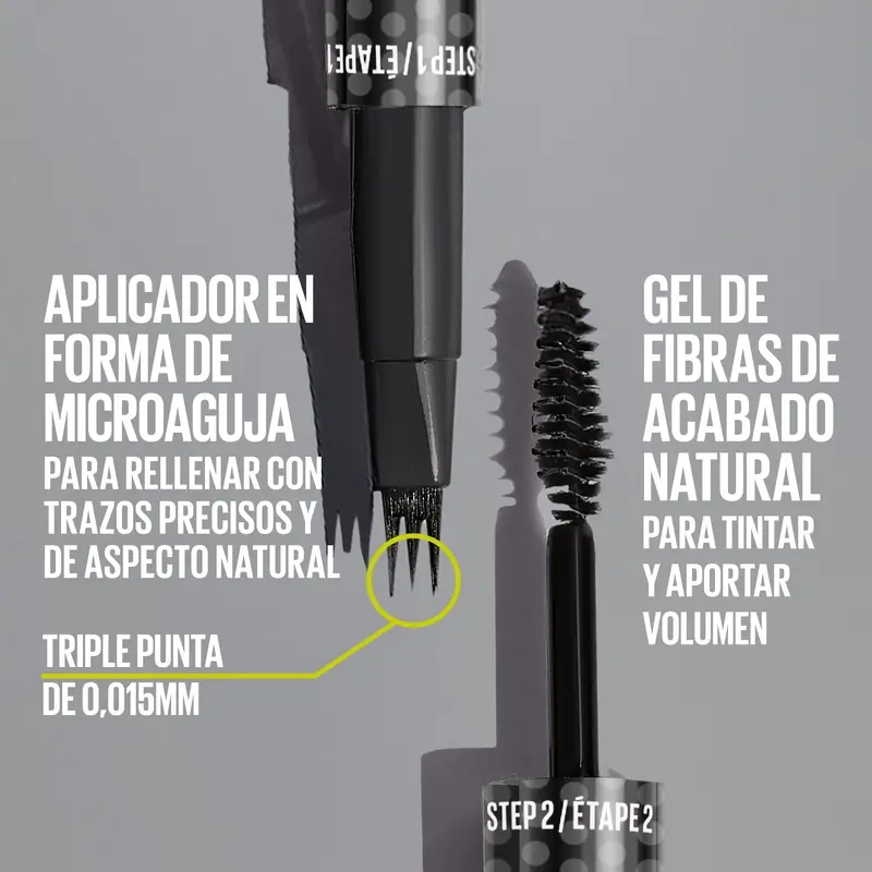 Maybelline New York Brow Insert Lapiz De Ceja, Soft Brown, 1.25 ml - Image 6