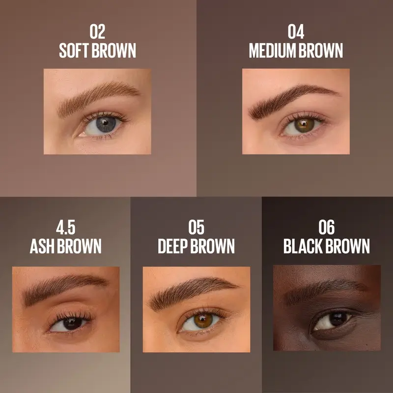 Maybelline New York Brow Insert Lapiz De Ceja, Soft Brown, 1.25 ml - Image 9