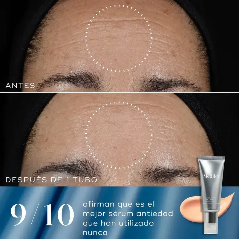 Medik8 Rejuvenation Reset Daily Radiance Vit C 50Ml + Crystal Retinal 3 30Ml + Liquid Peptides Deluxe - Image 5