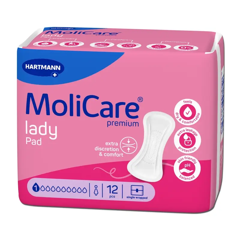 MoliCare Premium Lady 1 Gota, 12  Unidades