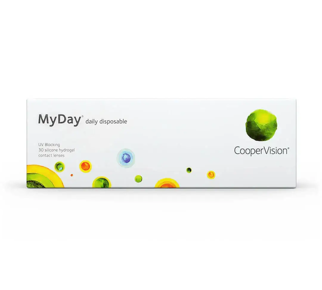 Myday Lentillas Esféricas Diarias , 30 unidades - +7.50, 8.4, 14.2