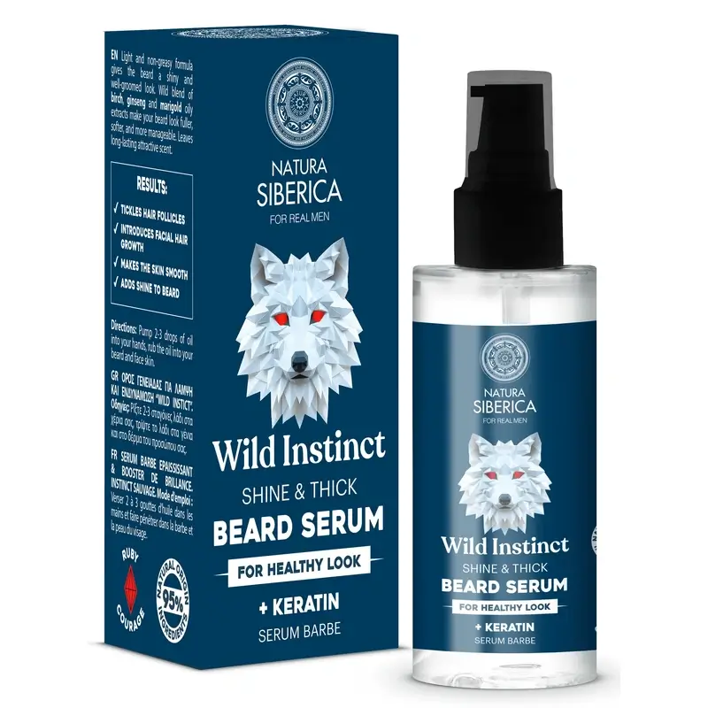 Natura Siberica Men Wild Arctic. Sérum Para Barba , 50 ml
