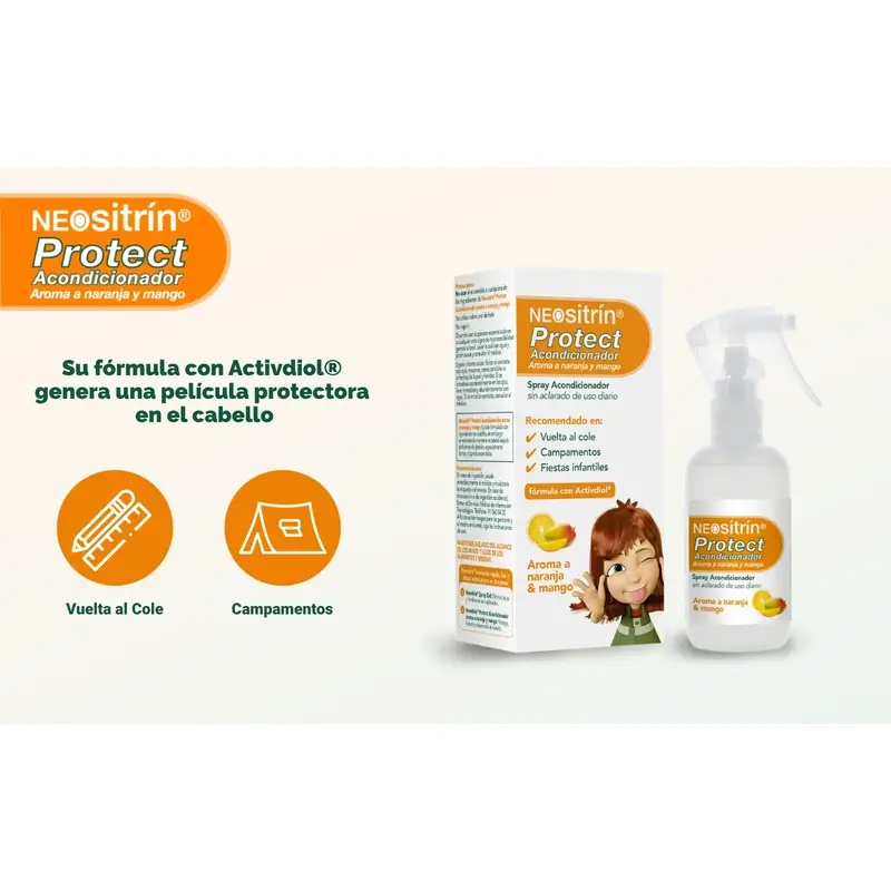 Neositrin Protect Spray Acondicionador Repelente Piojos 200 ml - Image 5