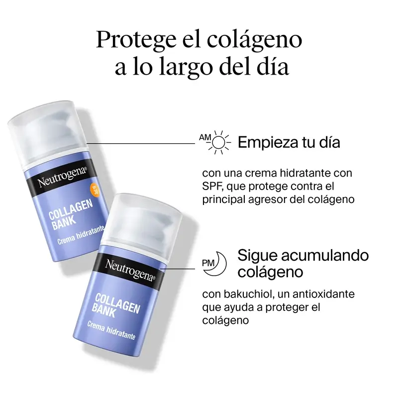 Neutrogena Collagen Bank Crema Hidratante Facial Spf30 , 50 ml - Image 8