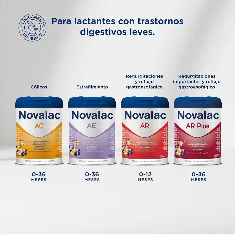 Novalac Ae Leche Infantil 0-36 Meses, Antiestreñimiento , 800 gr - Image 11