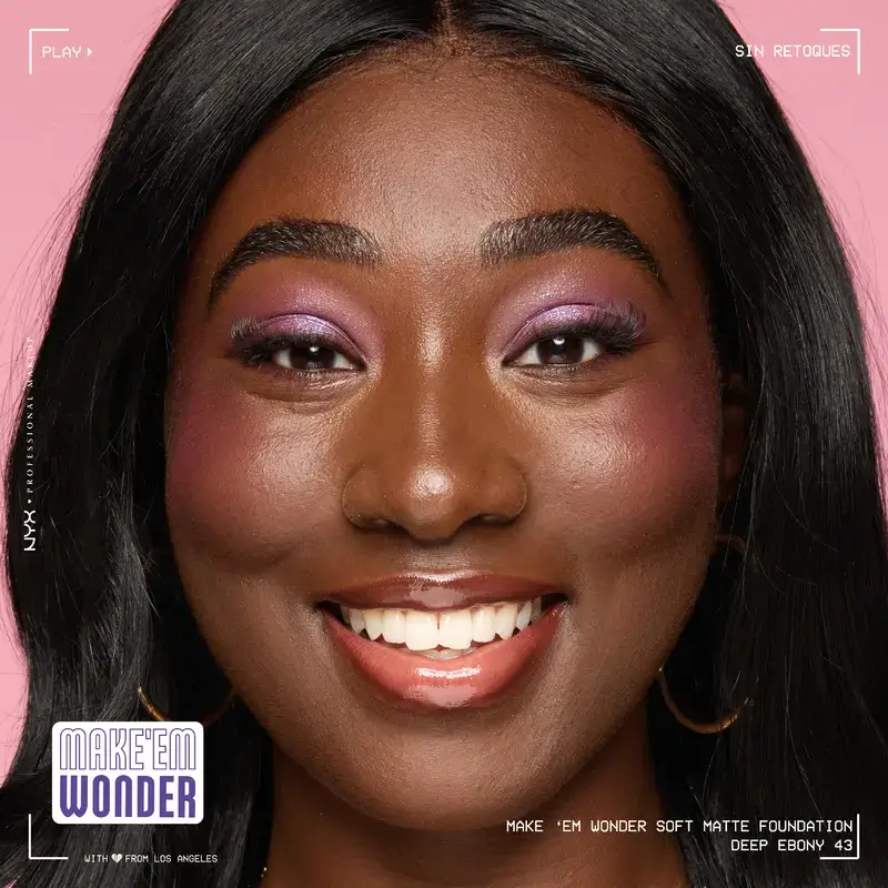 Nyx Cosmetics Make Em Wonder Fdt Deep Ebony, 30 ml - Image 5