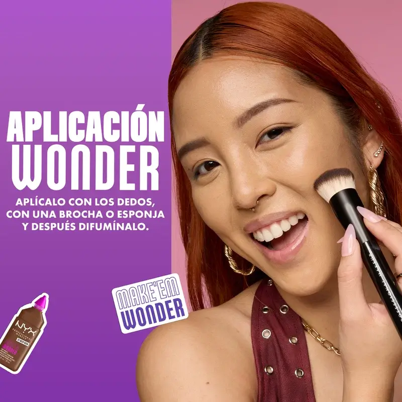 Nyx Cosmetics Make Em Wonder Fdt Warm Pecan, 30 ml - Image 7
