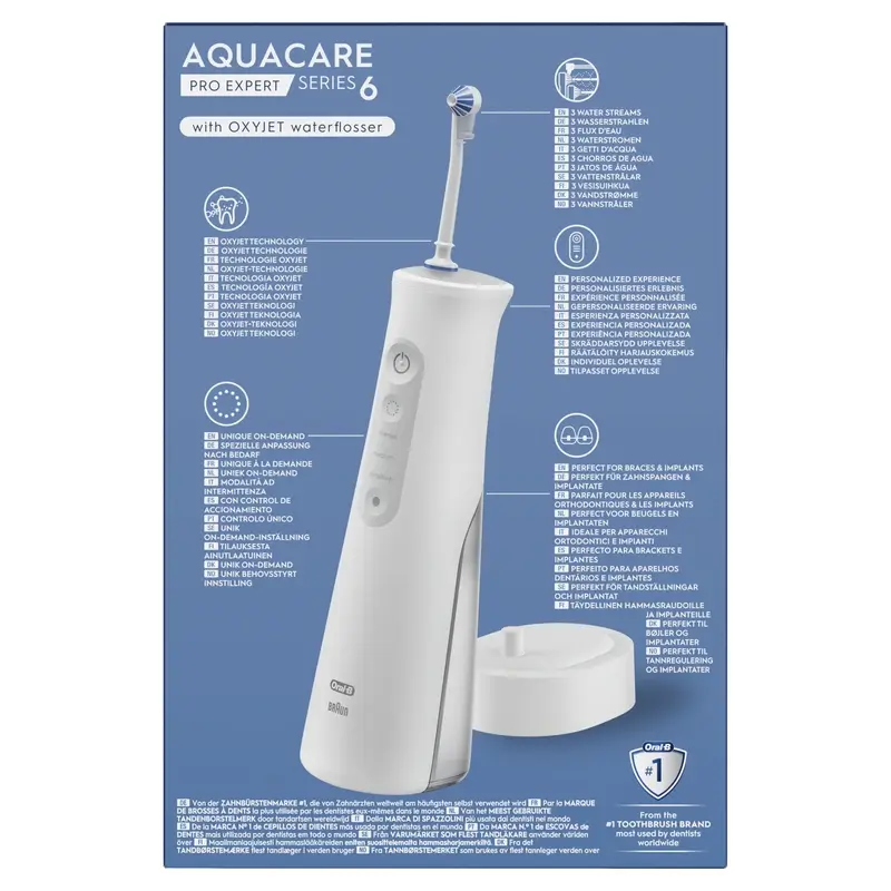 Oral-B Braun Aquacare 6 Irrigador De Agua Con Tecnología Oxyjet - Image 17