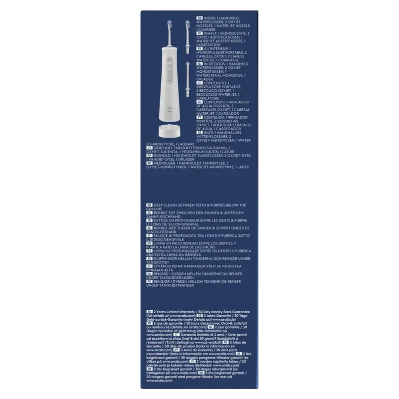 Oral-B Braun Aquacare 6 Irrigador De Agua Con Tecnología Oxyjet - Image 18