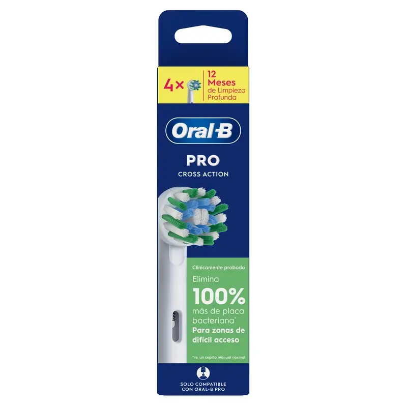 Oral-B Braun Recambio Cross Action, 4 unidades - Image 4