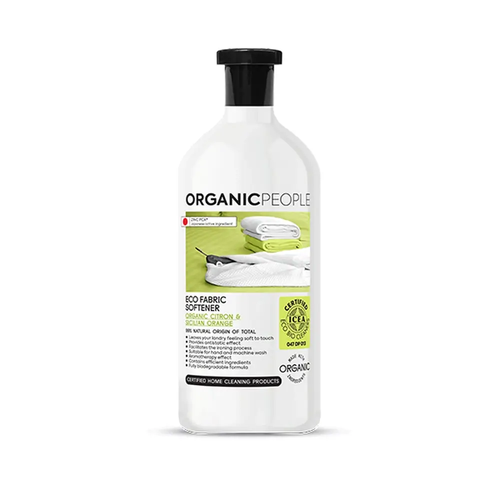 Organic People Suavizante De Ropa Ecológico. Organic Citron & Sicilian Orange, 1000 Ml