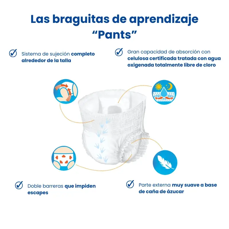 Pingo Pañal Braguitas Ecológicas Talla 6, Pack 2 X 26 Unidades - Image 3