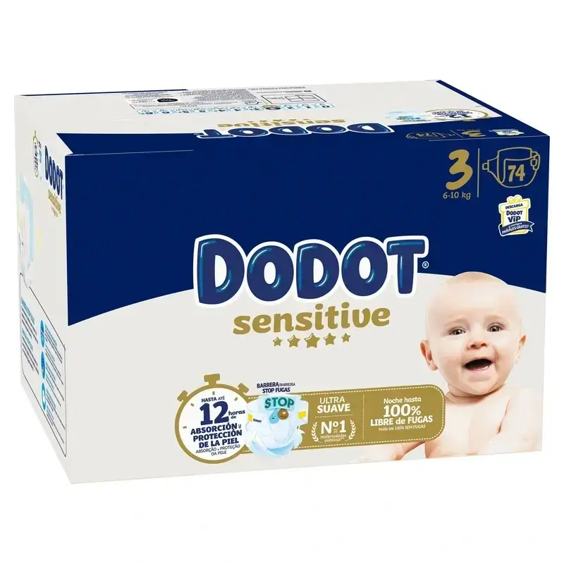 Dodot Sensitive Talla 3, 148 Pañales - Image 3