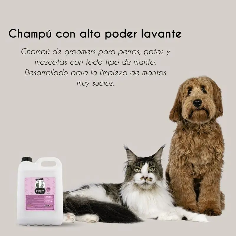 Petuxe Champú Alto Poder Lavante 5000 Ml - Image 5