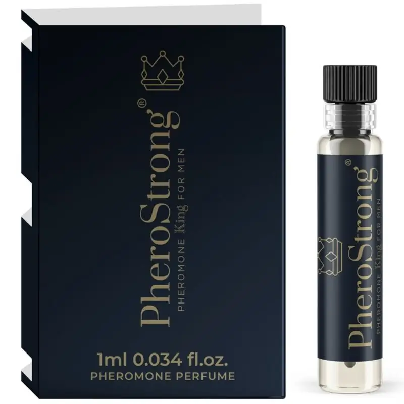 Pherostrong Perfume Con Feromonas King Para Hombre , 1 ml