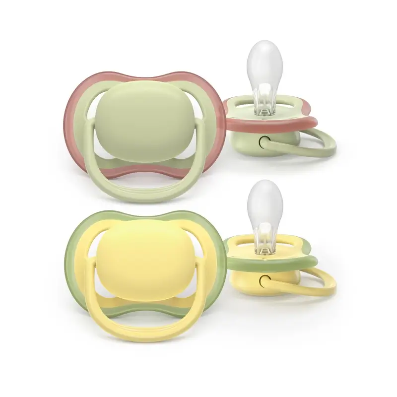 Philips Avent 2 chupetes ultra air colours of nature +18m neutral - Image 3