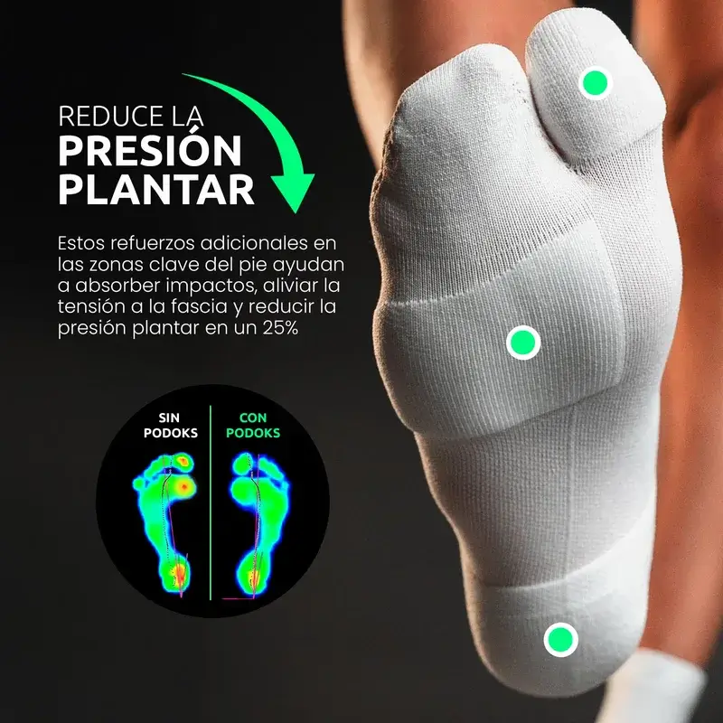 Podoks Calcetines Comfort H3 Blanco - Image 4