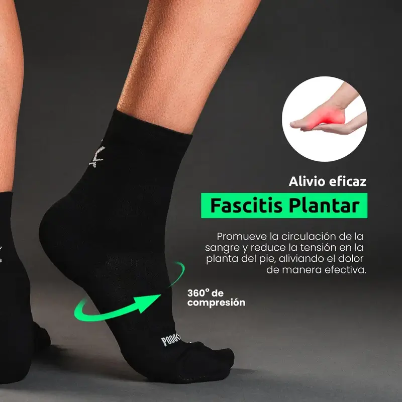 Podoks Calcetines Comfort H3 Negro - Image 3
