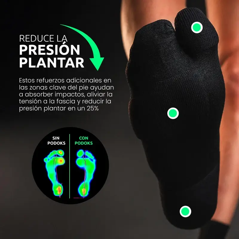 Podoks Calcetines Comfort H3 Negro - Image 4