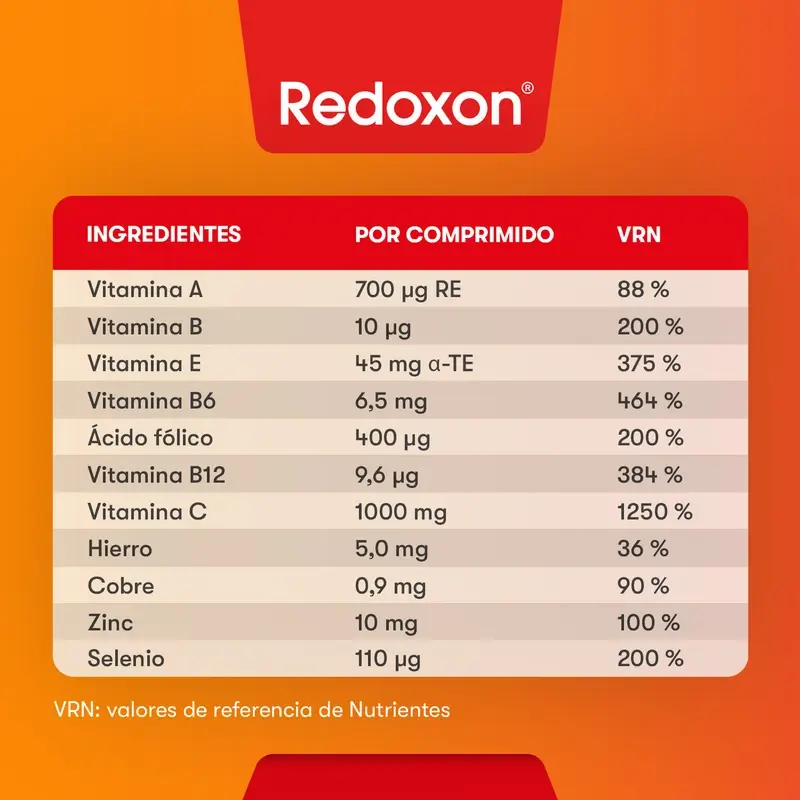 Redoxon Advance , 15 comprimidos efervescentes - Image 10