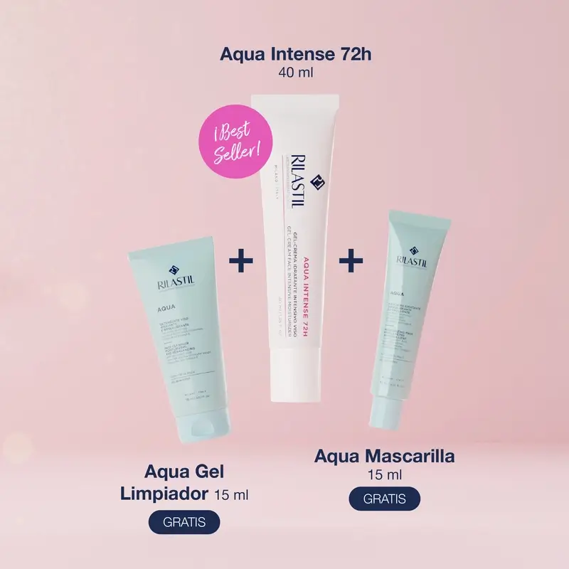 Rilastil Cracker Aqua Intense 40Ml + Aqua Limp 15Ml + Aqua Mascarilla 15Ml - Image 4