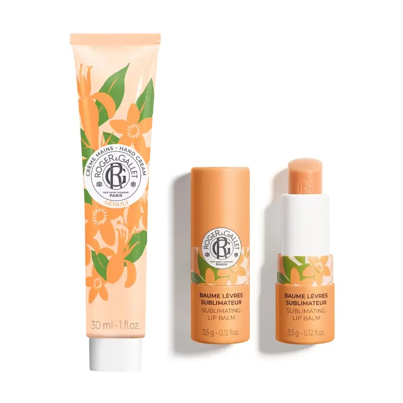 Roger & Gallet Neroli Pack Crema De Manos + Bálsamo Labial Vainilla