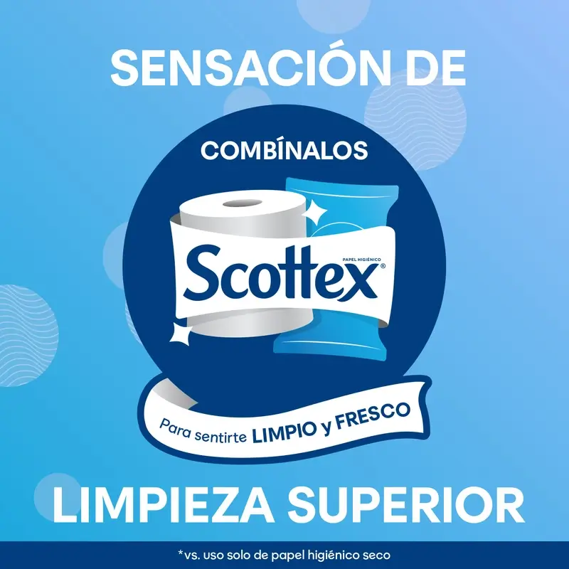 Scottex Fresh Papel Higiénico Húmedo , 38 unidades - Image 8