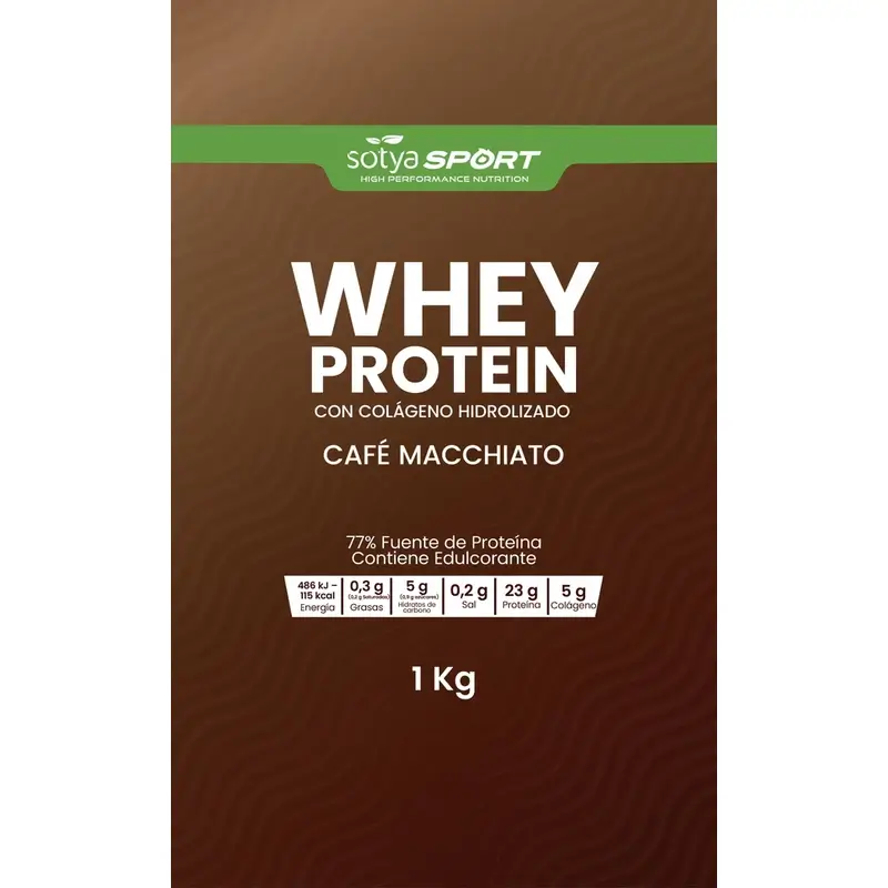 Sotya Whey Protein Cafe Macchiato Doypack , 1000 gr - Image 3