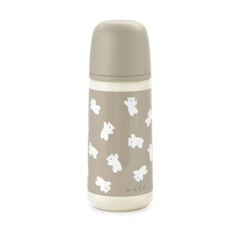 Suavinex Biberón Tetina Sx Pro De Flujo Denso (L) +6 Meses Wild&Free Beige, 360 ml - Image 10