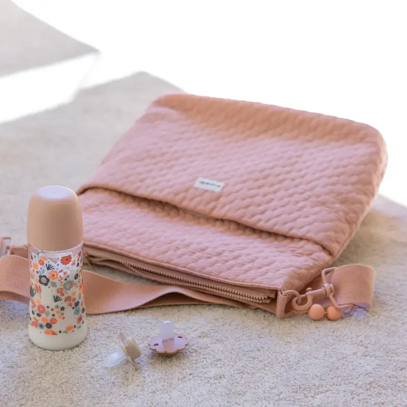 Suavinex Bolso Maternidad Tote Bag, Rosa - Image 4