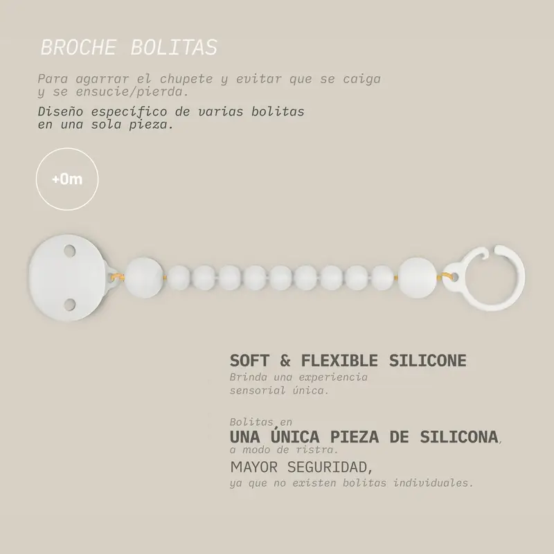 Suavinex Broche Pinza De Silicona, Verde - Image 3