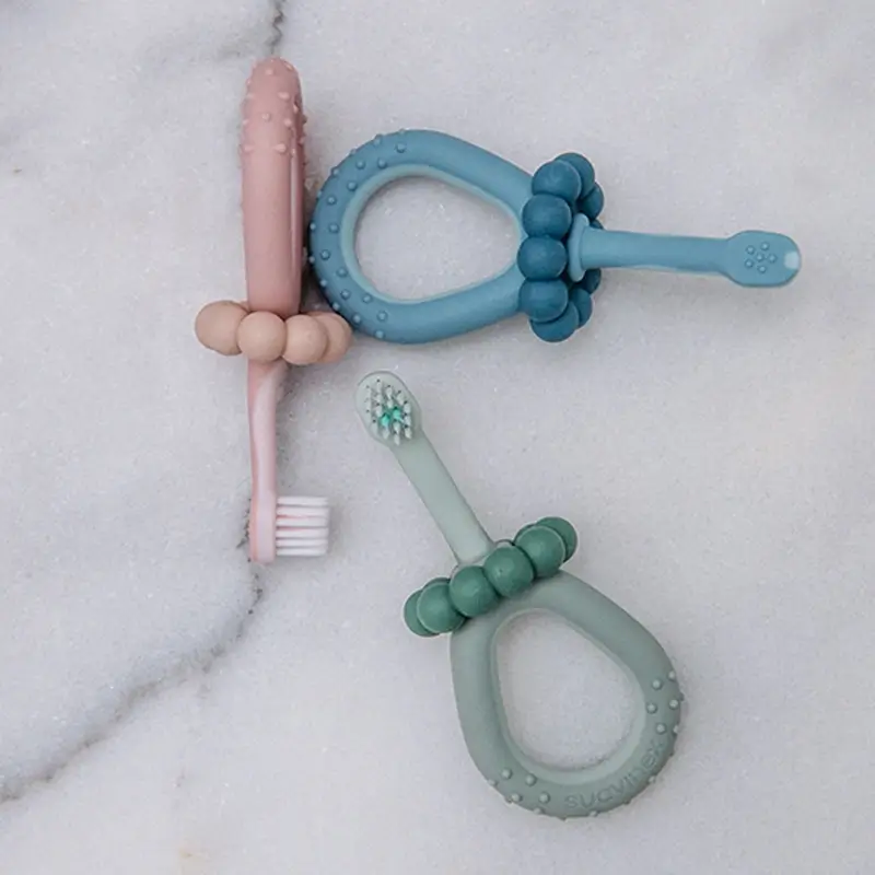 Suavinex Cepillo Dientes Para Bebés De 0 A 2 Años, Azul - Image 10
