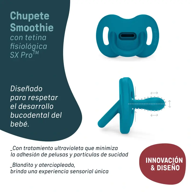 Suavinex Chupete Todo Silicona Fisiológico Sx Pro, 0/6 Meses, Chili Pepper - Image 5