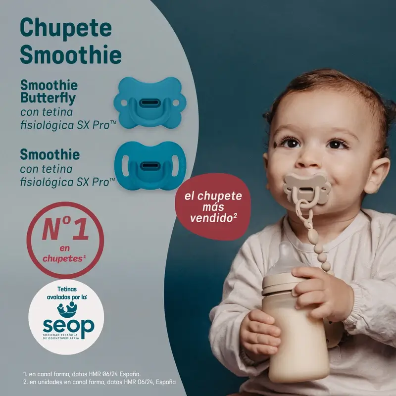 Suavinex Chupete Todo Silicona Fisiológico Sx Pro, 0/6 Meses, Peach Pink - Image 8
