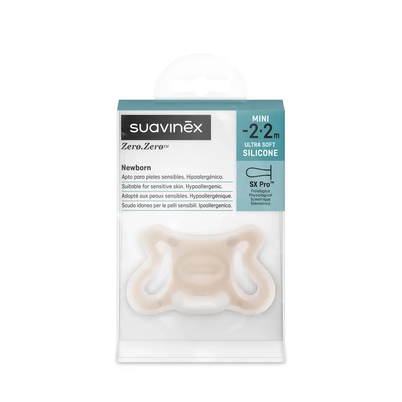 Suavinex Chupete Zero Zero, -2/2 Meses, Light - Image 2