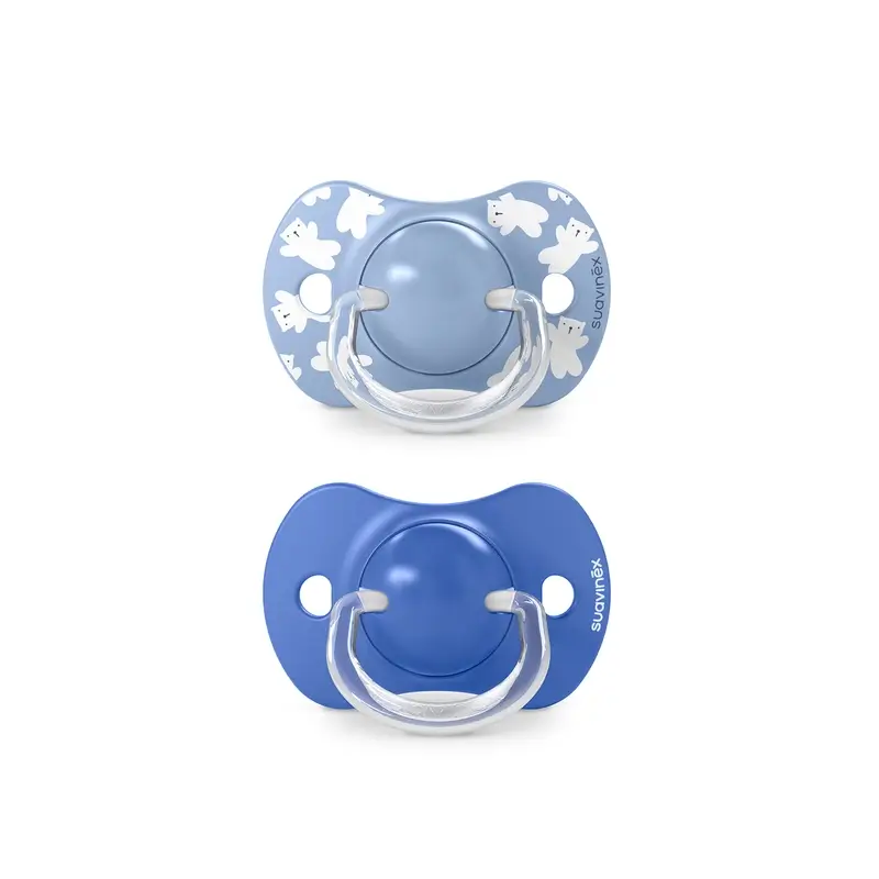 Suavinex Chupetes Tetina Sx Pro 6/18 Meses Wild&Free Azul, 2 unidades - Image 6