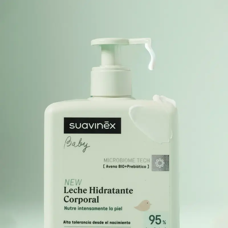 Suavinex Leche Corporal Hidratante Para Bebés, 500 Ml - Image 2