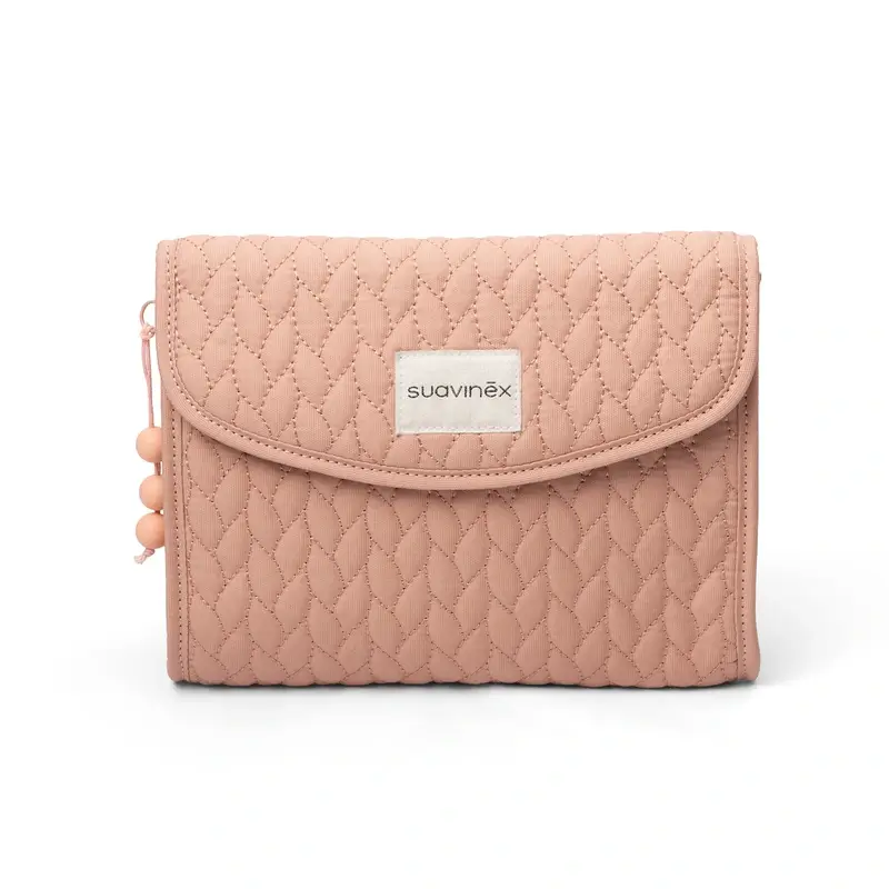 Suavinex Neceser Recién Nacido De Tela, Rosa